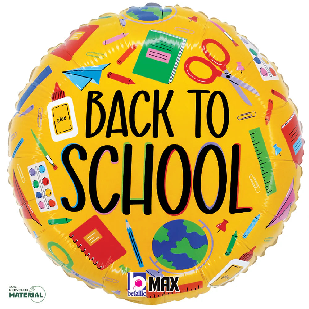 18” Back to School Supplies