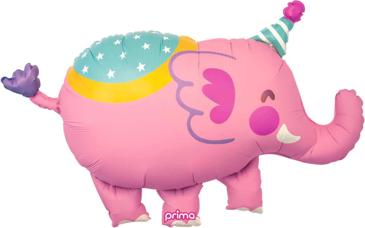 39" Circus Shape-Pink Elephant
