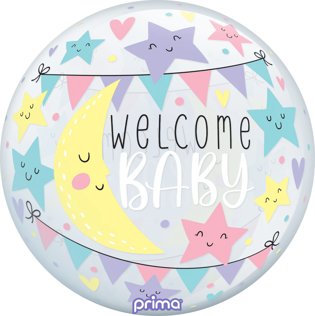 20” Moon & Stars Baby Sphere