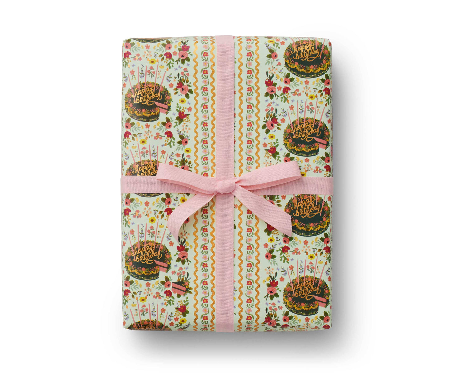 Floral Cake Continuous Roll