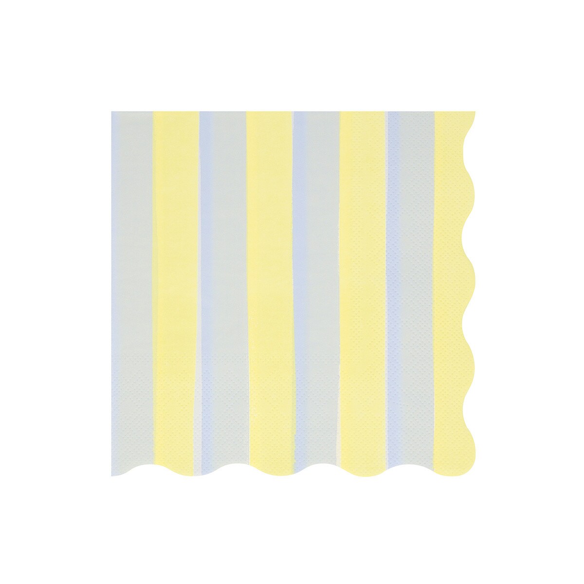 Pastel Stripe Large Napkins (x 16)