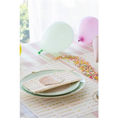 Birthday Candles Placemat- Pad of 24 Sheets