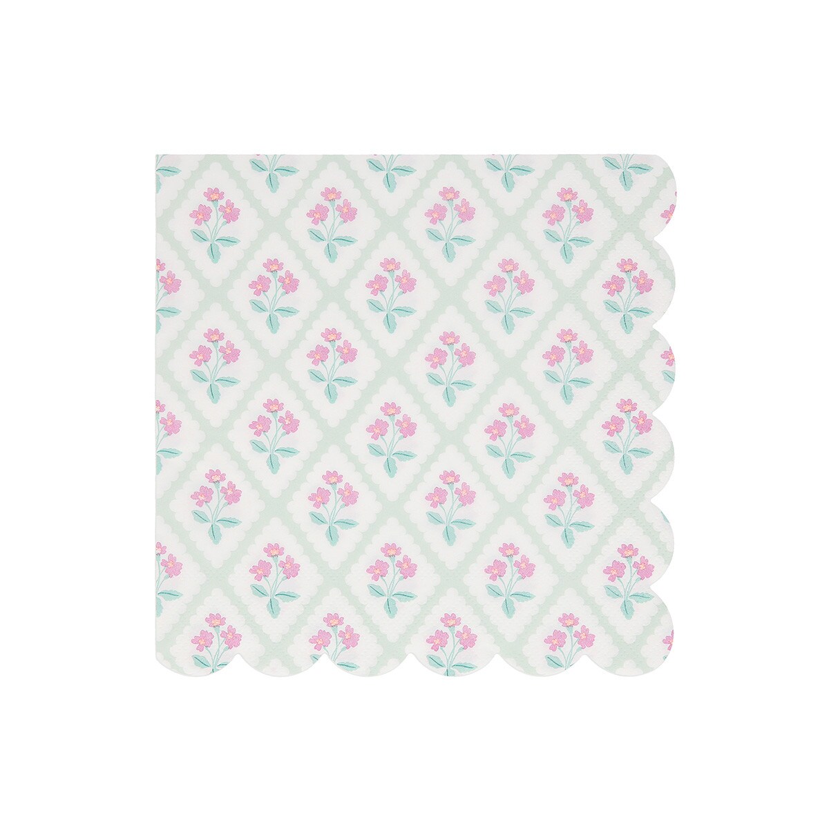 Bloomsbury Floral Pattern Large Napkins (x 16)
