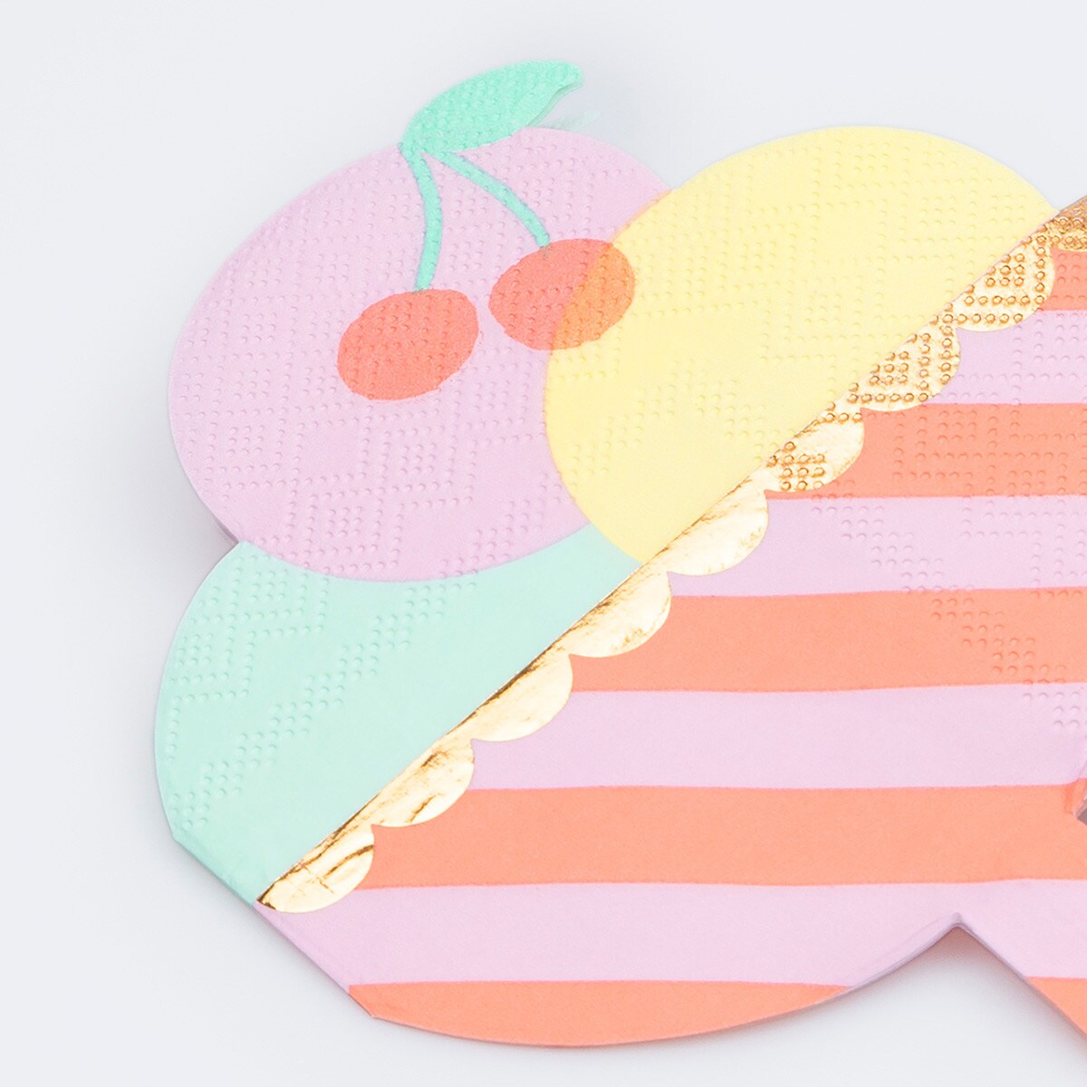 Ice Cream Sundae Napkins (x 16)