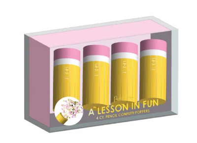 Pencil Confetti Poppers