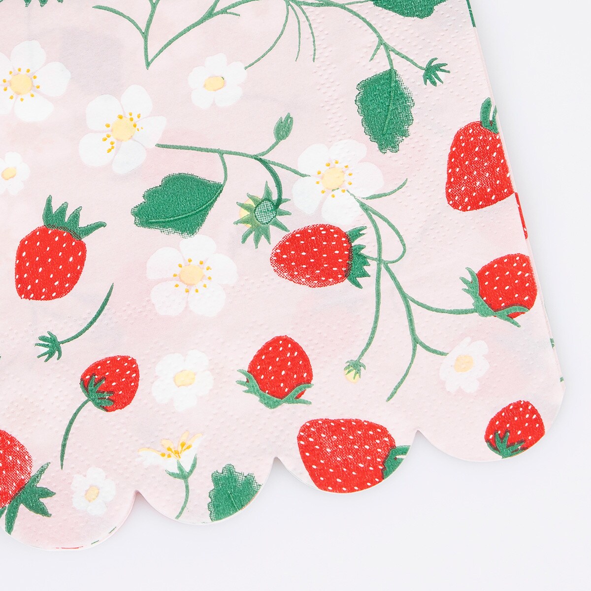 Strawberry Pattern Guest Towels (x 16)