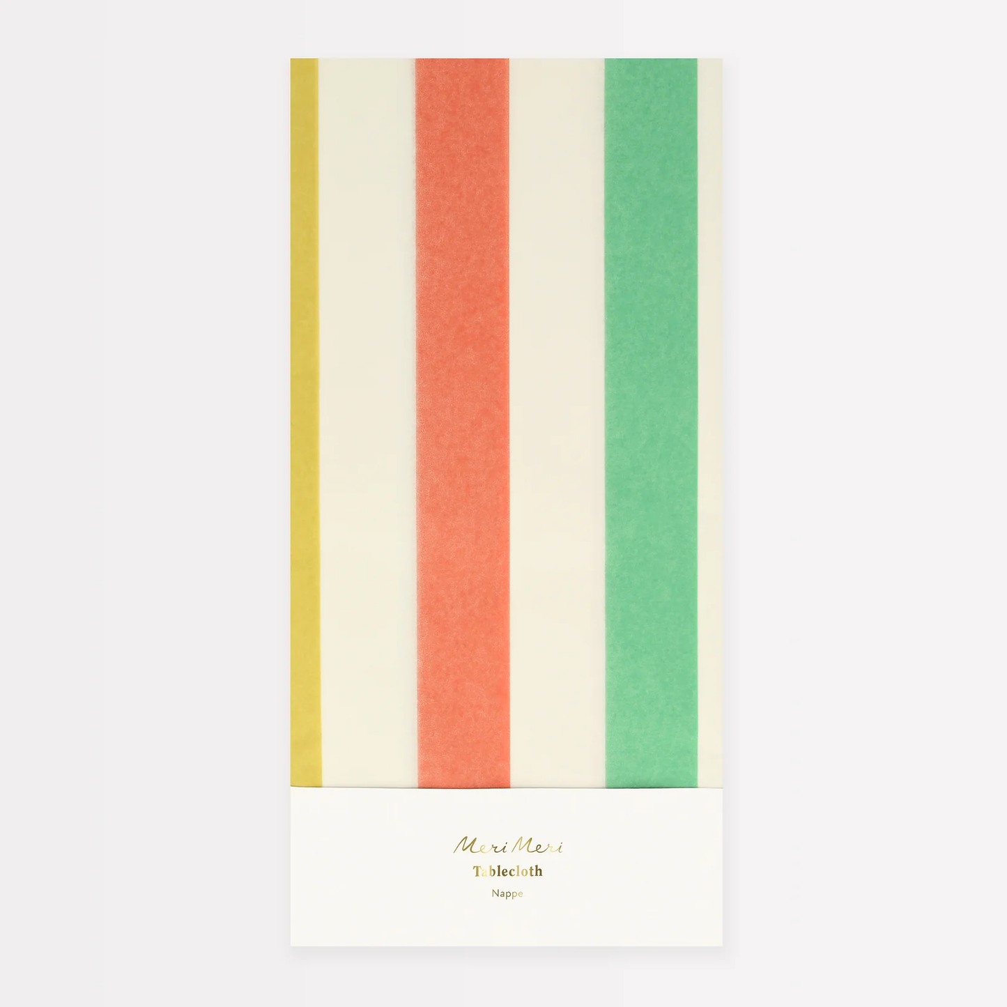 Multi Stripe Tablecloth