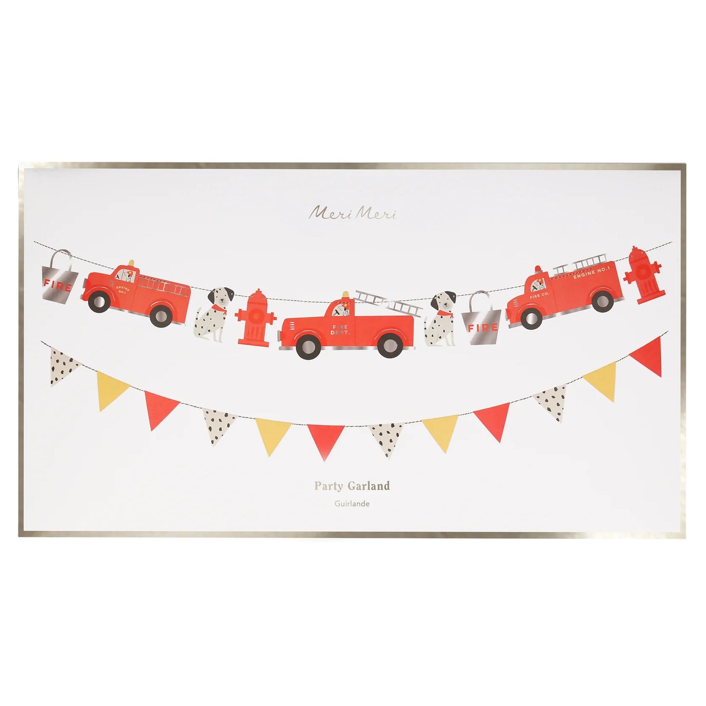 Fire Truck Garland