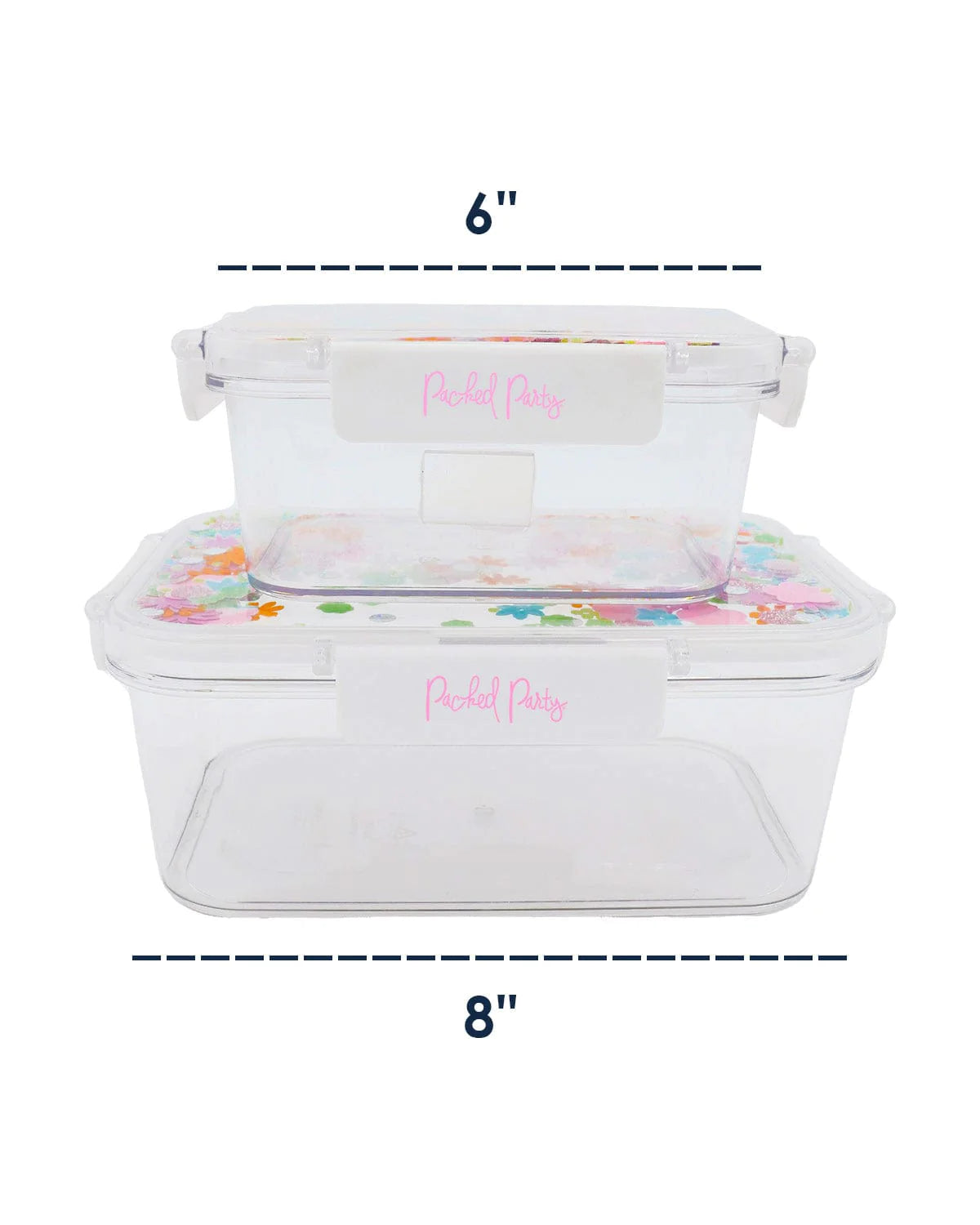Confetti Lunch Storage Containers (set of two)
