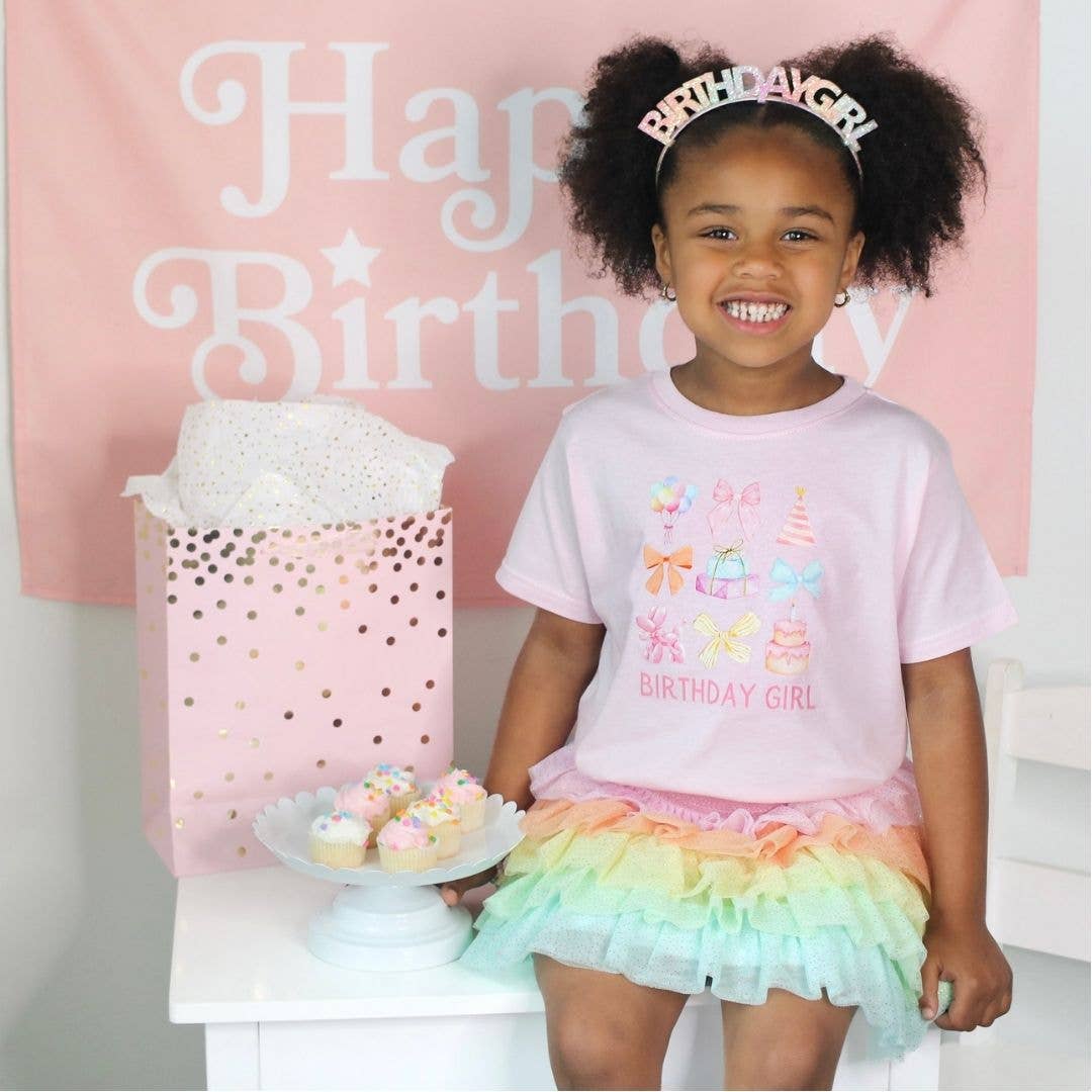 Birthday Girl Cutie Short Sleeve T-Shirt - Ballet