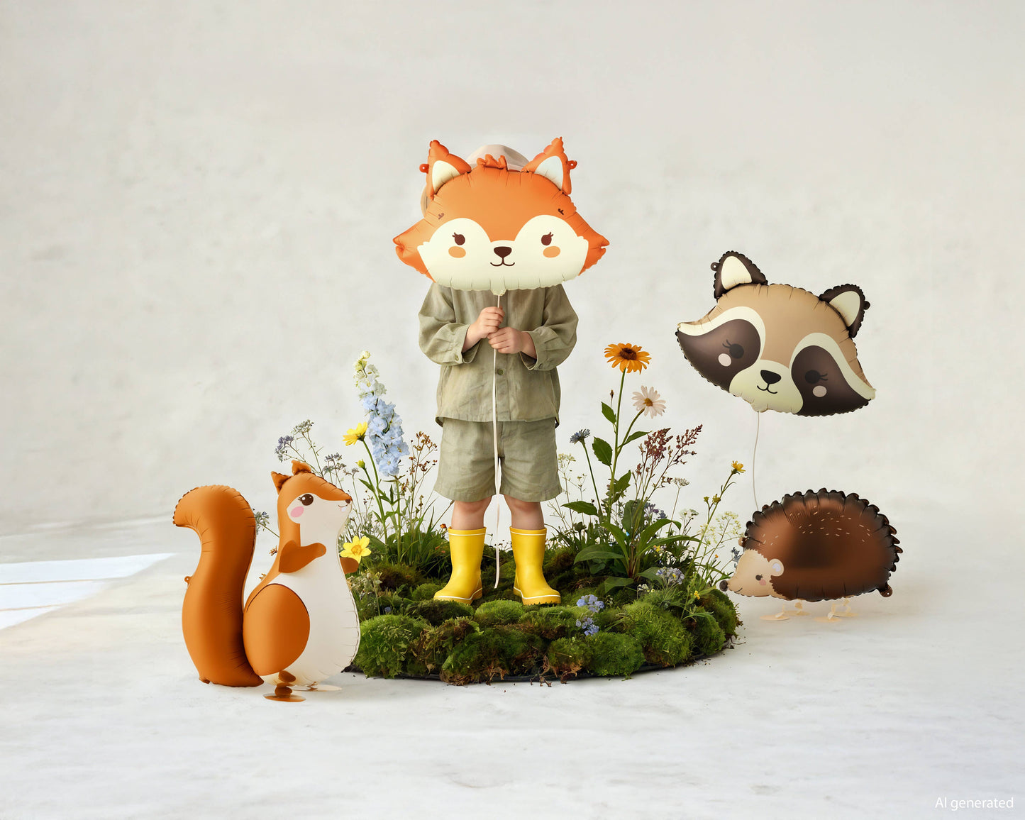 Squirrel Foil Balloon 30 in
