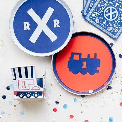 THOMAS & FRIENDS™ TRAIN LARGE STRIPE PLATES