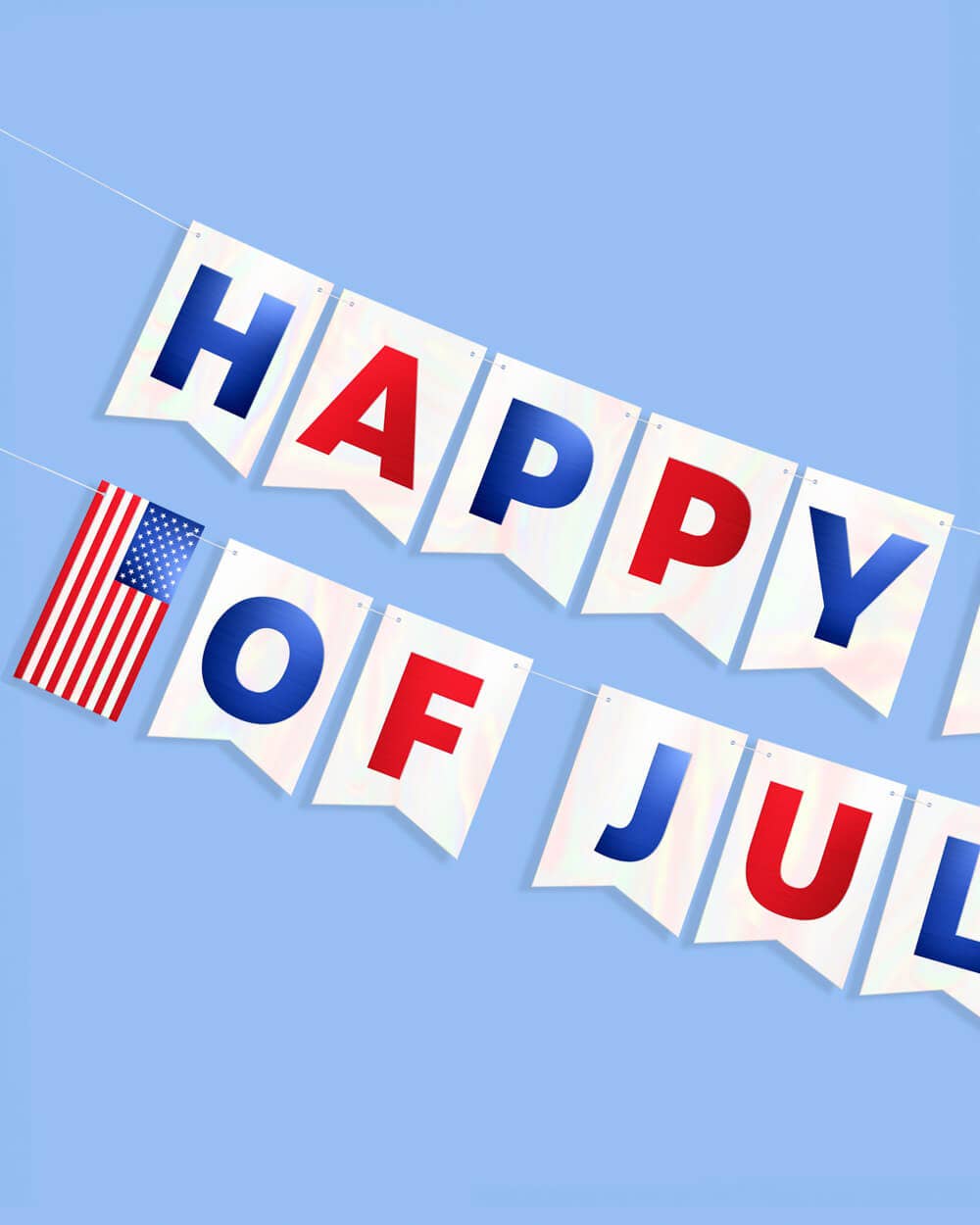 4th of July Banner, Independence Day