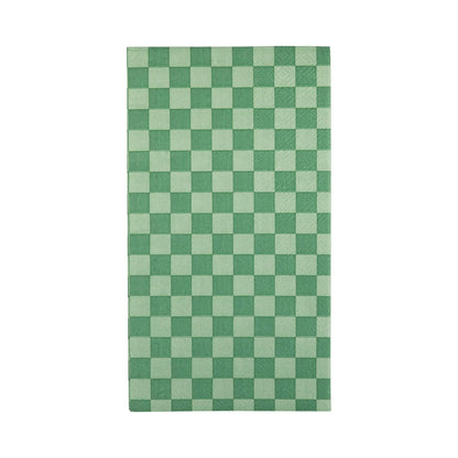 Checkered Paper Dinner Napkins