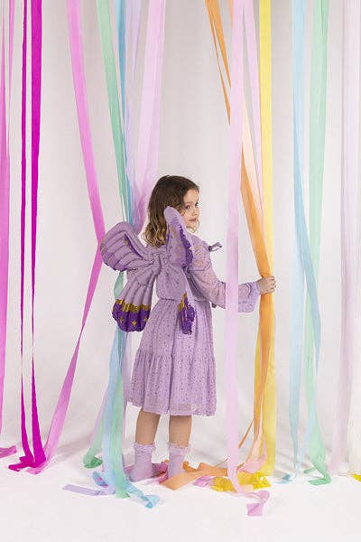 Butterfly Wings Matte Purple Foil Balloon 40 in