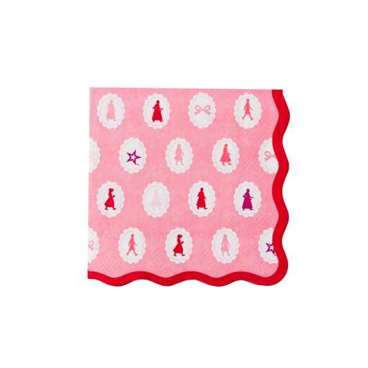 AMERICAN GIRL® X BONJOUR FETE PINK ICONS SMALL NAPKINS