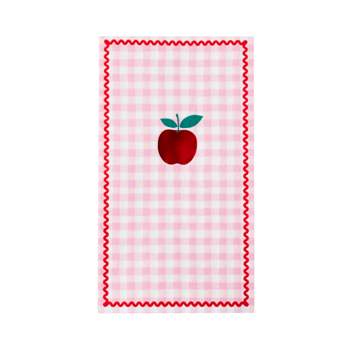GINGHAM APPLE GUEST TOWELS