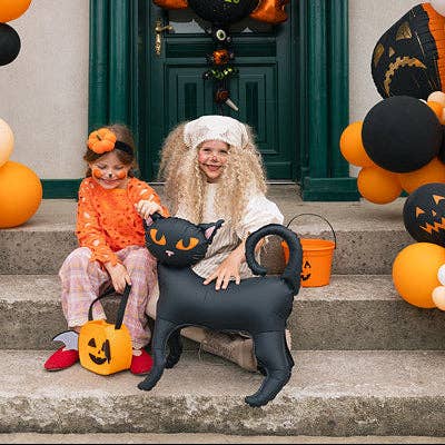 Standing Cat Foil Balloon 19 in. - PartyDeco USA