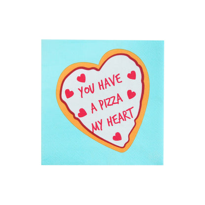 Y2K Pizza My Heart Cocktail Napkins