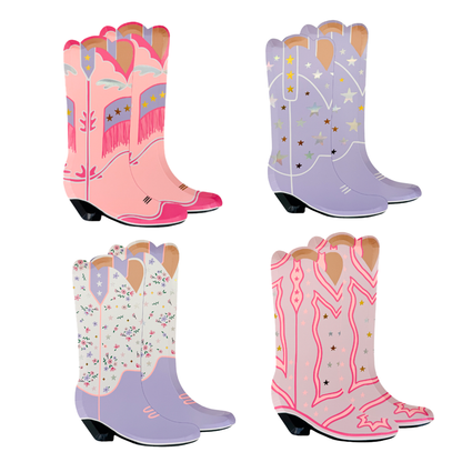 Pony Tales Large "Boot" Plates