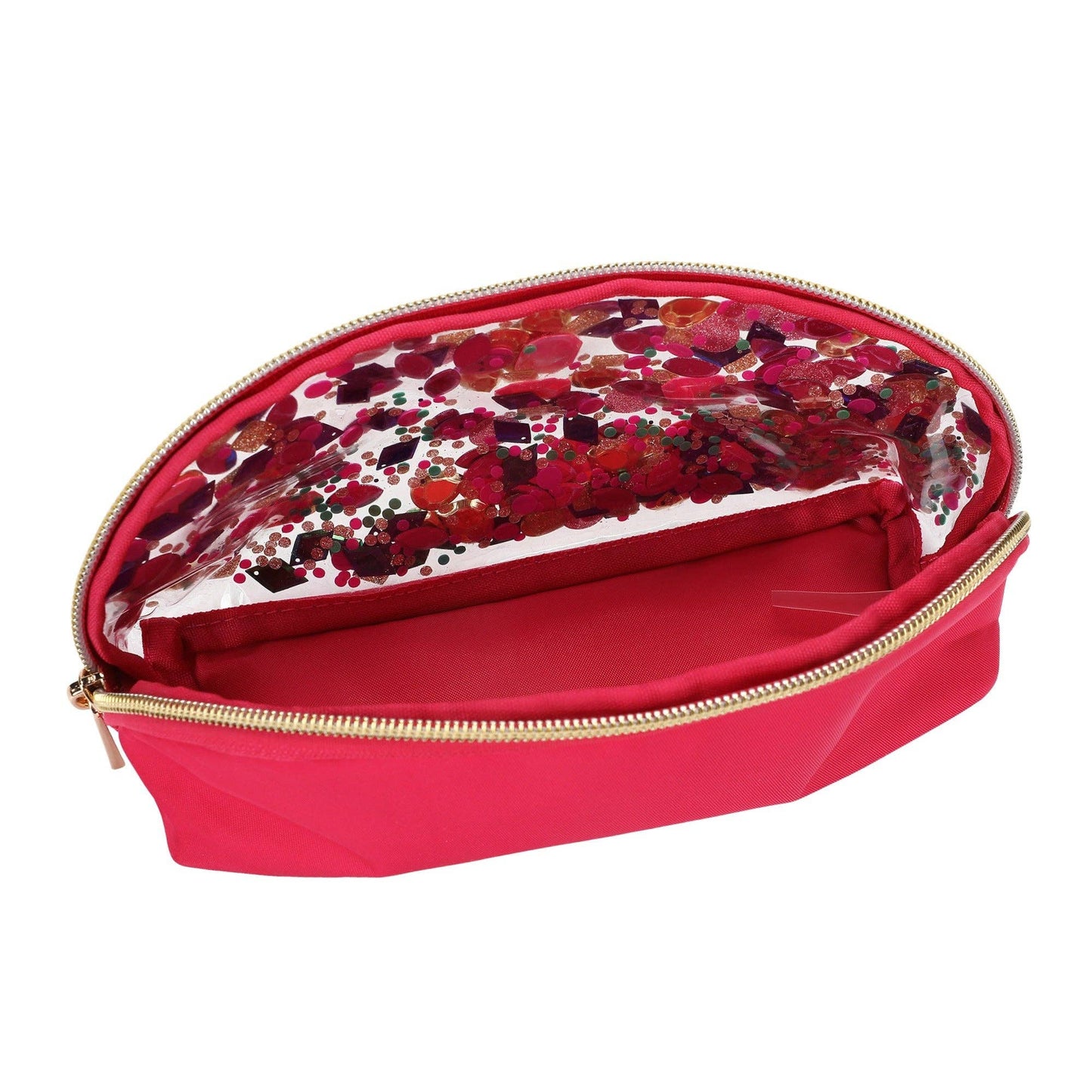 "Audrey" Jewel Confetti Pencil Pouch