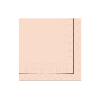 SWEET PEACH PREMIUM LARGE NAPKINS