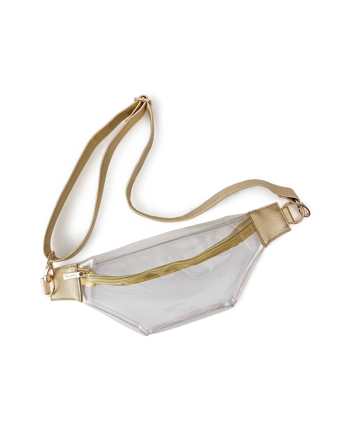 On The Go Clear Fanny Pack Belt Bag (Stadium Approved)