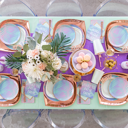 Shake Ya Palm Plates - 2 Size Options - 8 Pk.: Dessert