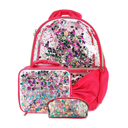 "Audrey" Jewel Confetti Pencil Pouch