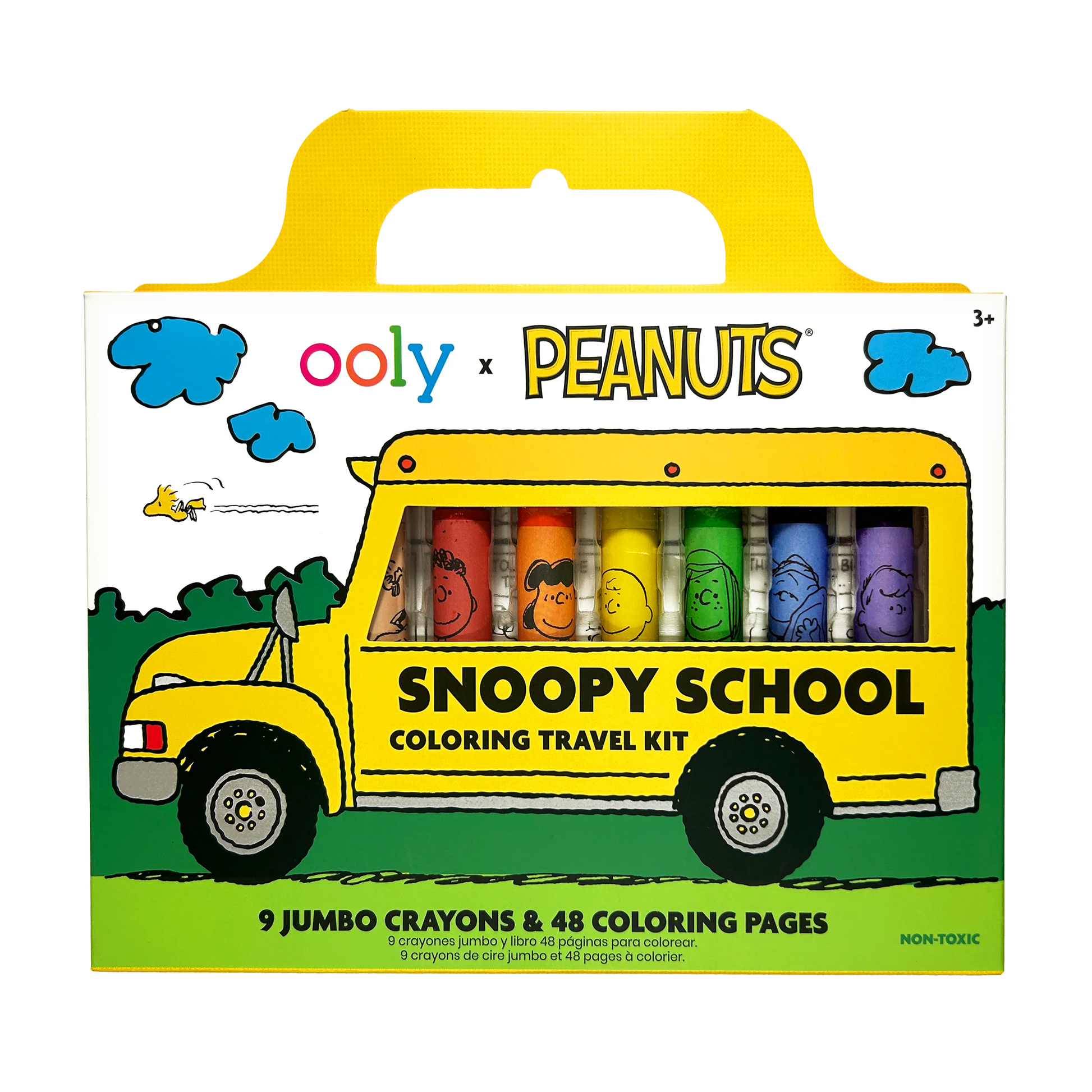 OOLY x Peanuts Snoopy School Coloring Travel Kit – Peck's Party
