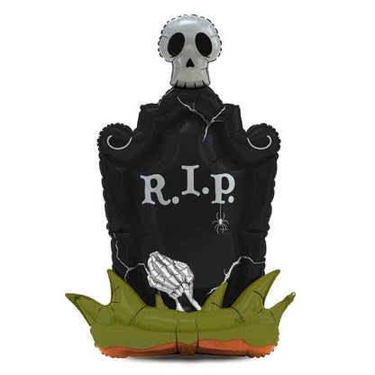 XXL Standing Tombstone Foil Balloon 48 in.- PartyDeco USA
