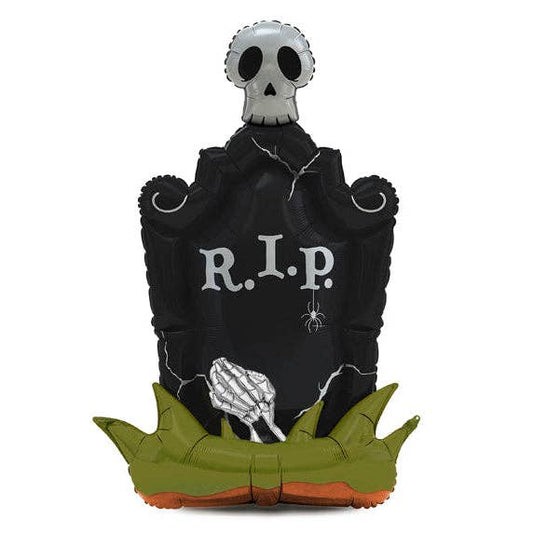 XXL Standing Tombstone Foil Balloon 48 in.- PartyDeco USA