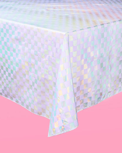 Birthday Party Washable Tablecloth, Retro Supplies, Decor