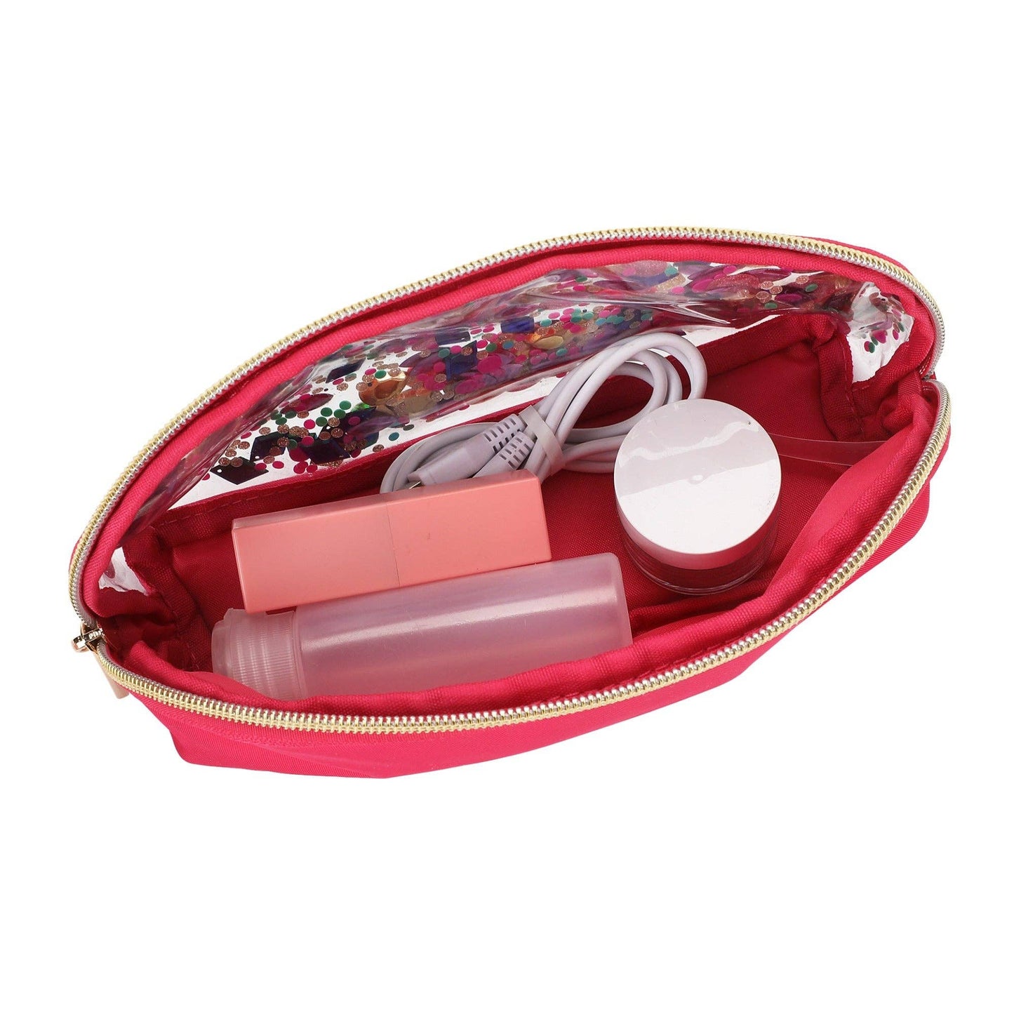 "Audrey" Jewel Confetti Pencil Pouch