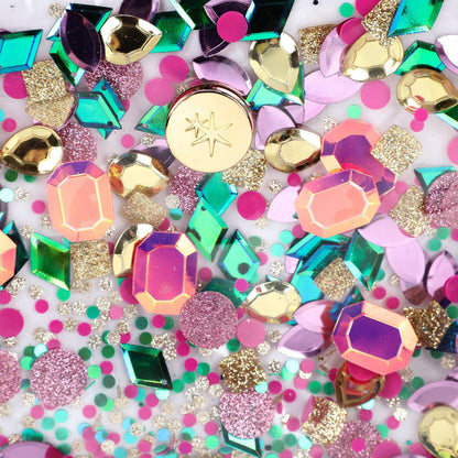 "Audrey" Jewel Confetti Insulated Lunch Box