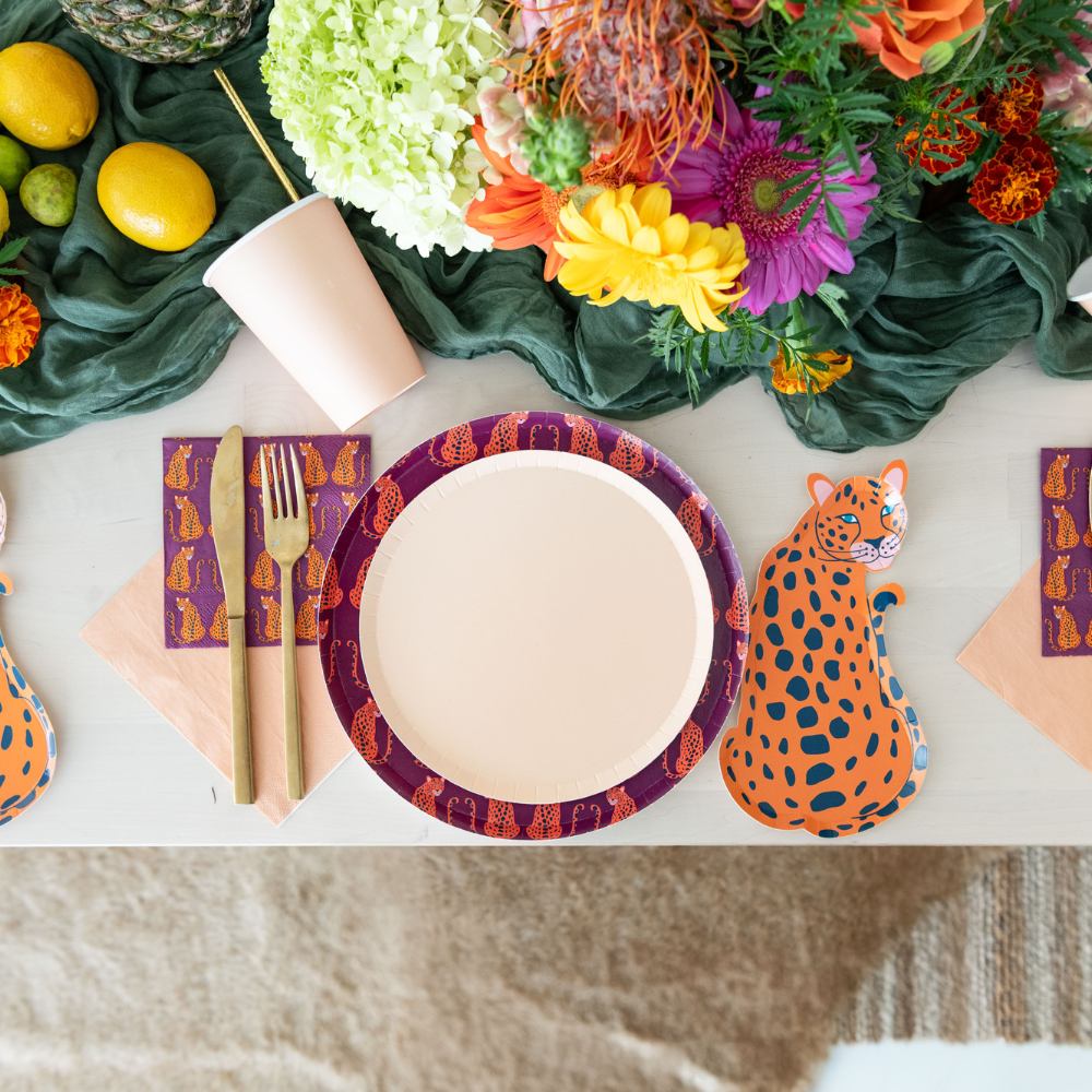 Jungle Animals Dinner Plates
