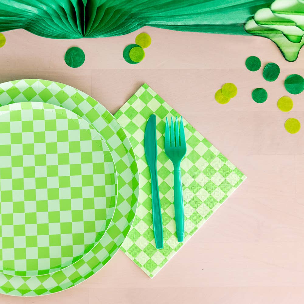 Check It! In The Limelight Plates - Dessert Plates