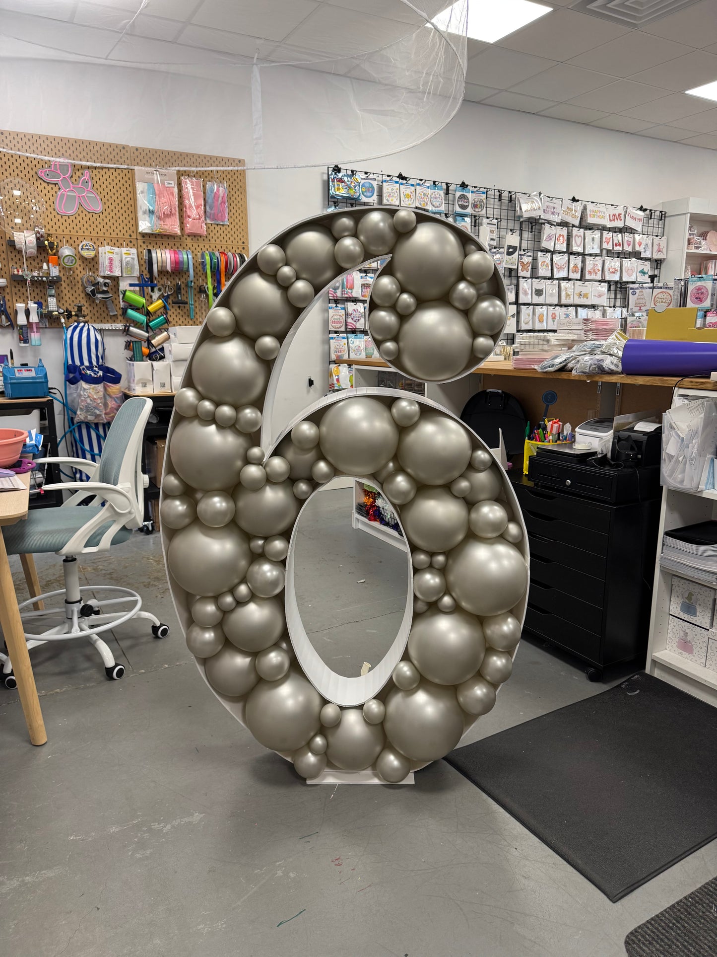 Custom Balloon Mosaic