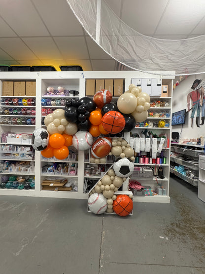 Custom Balloon Mosaic