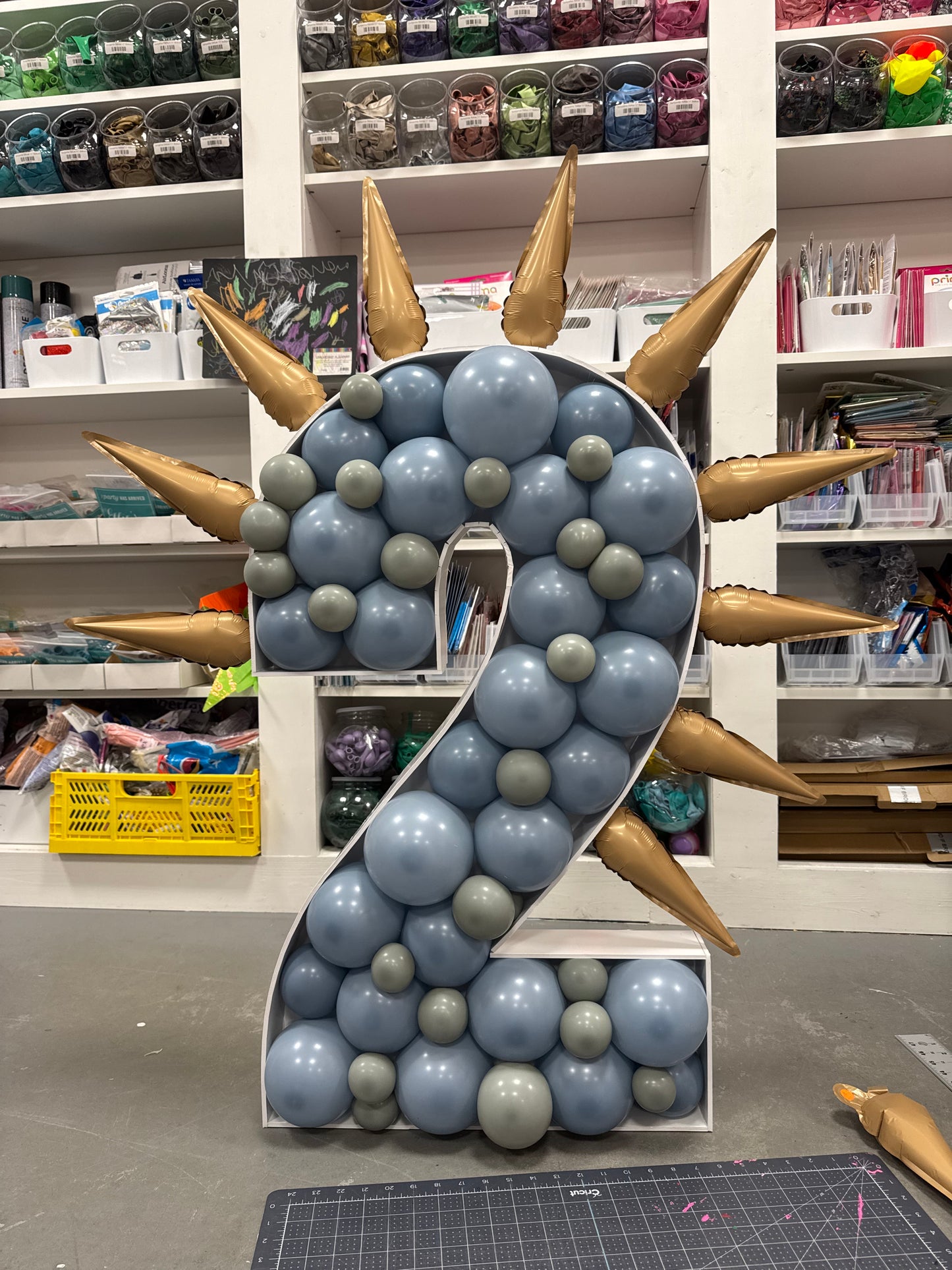 Custom Balloon Mosaic