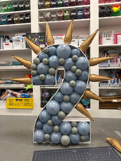 Custom Balloon Mosaic