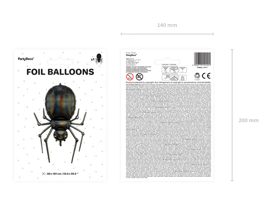 Foil Balloon Spider