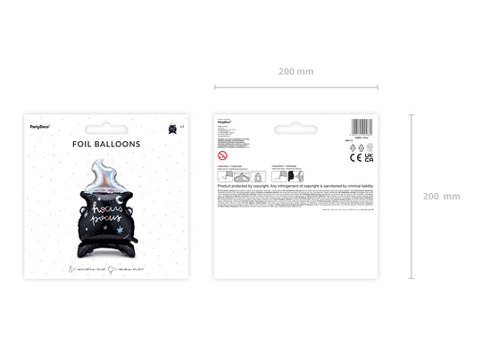 Foil Balloon Cauldron
