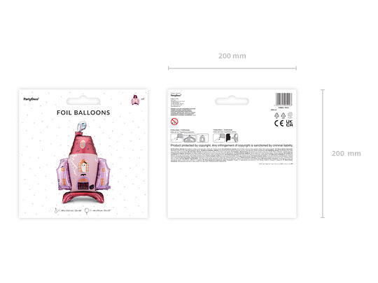 Foil Balloon Haunted House
