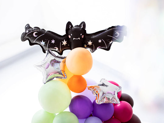 Foil Balloon Bat- Black