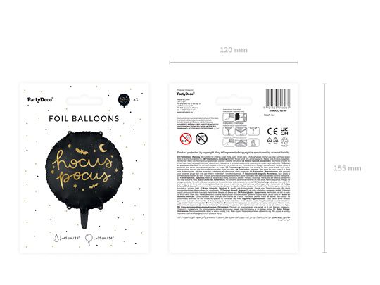Foil Balloon Hocus Pocus