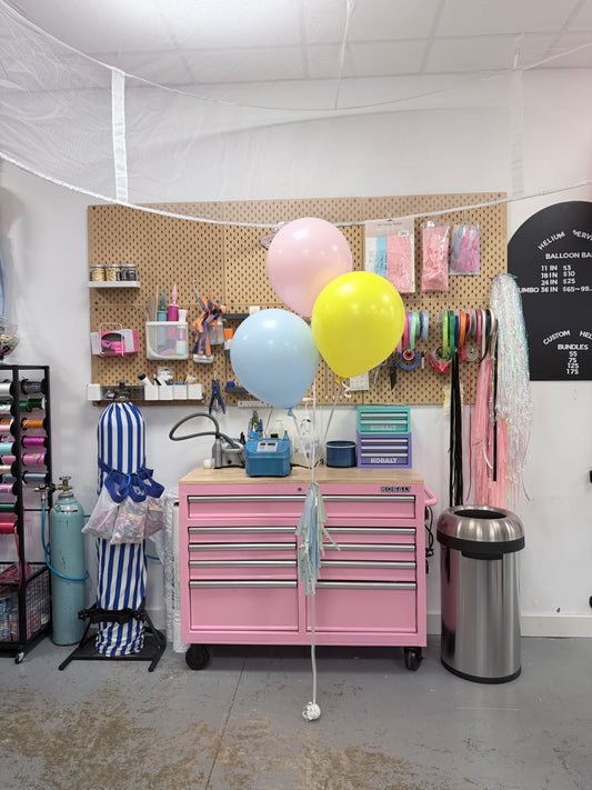 18” Latex Helium Bundle