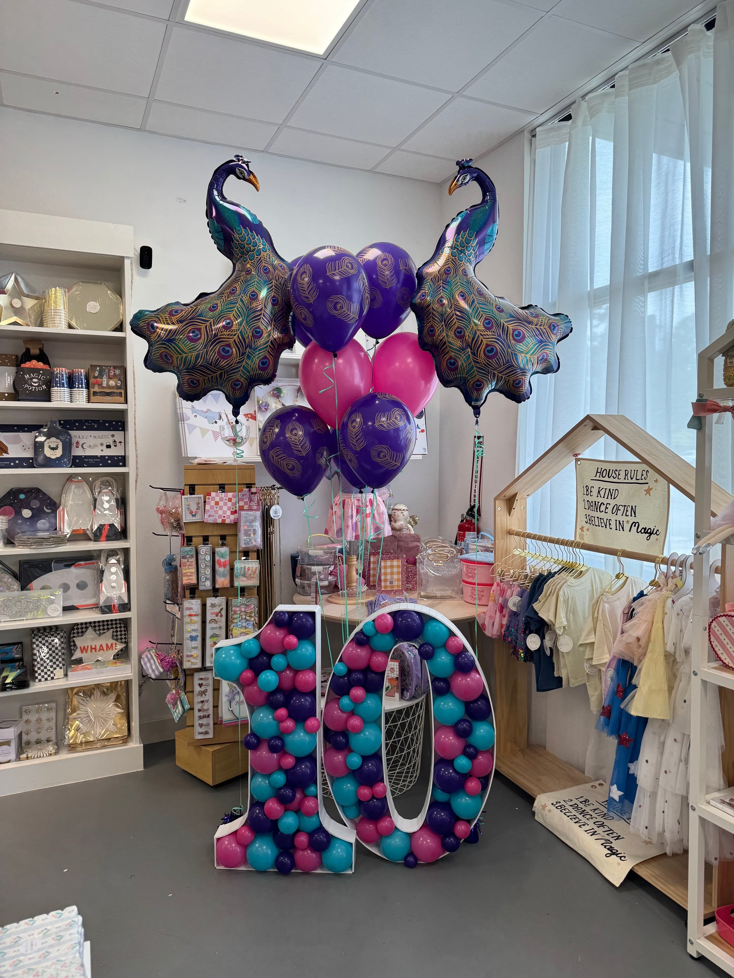 Custom Balloon Mosaic