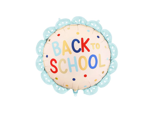 Foil Balloon Scalloped Tablet Back to School (52X52CM)