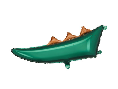 Foil balloon Dinosaur tail, 79x35 cm